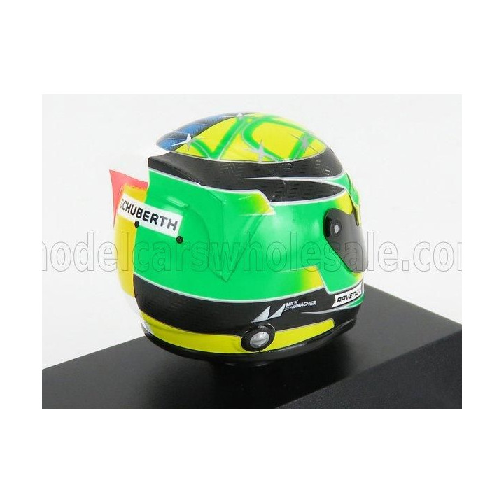 MINI HELMET SCHUBERTH HELMET F1  CASCO HELMET MILD SEVEN BENETTON B194 FORD N 5 DEMONSTRATION RUN BELGIUM SPA GP 2017 MICK SCHUM