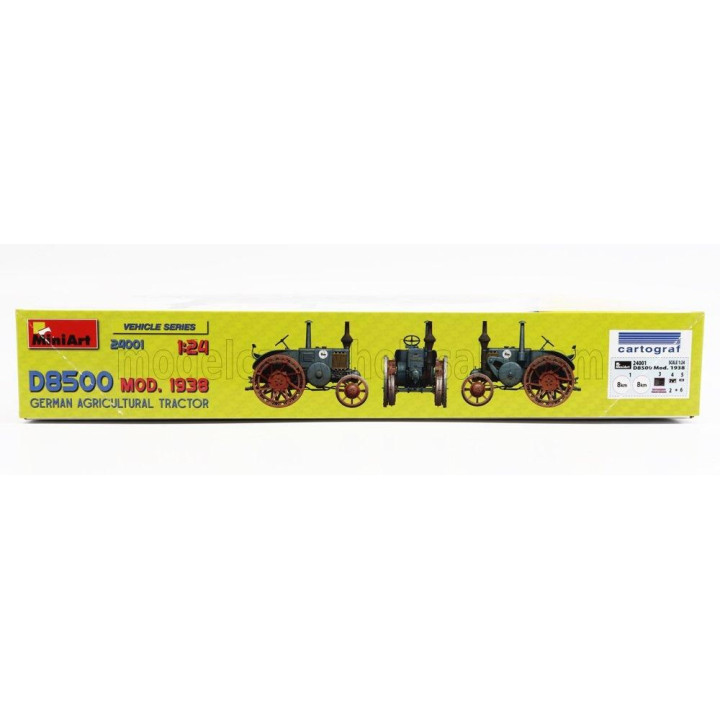 MINIART LANZ BULLDOG D8500 GERMAN AGRICULTURAL TRACTOR 1949 1/24