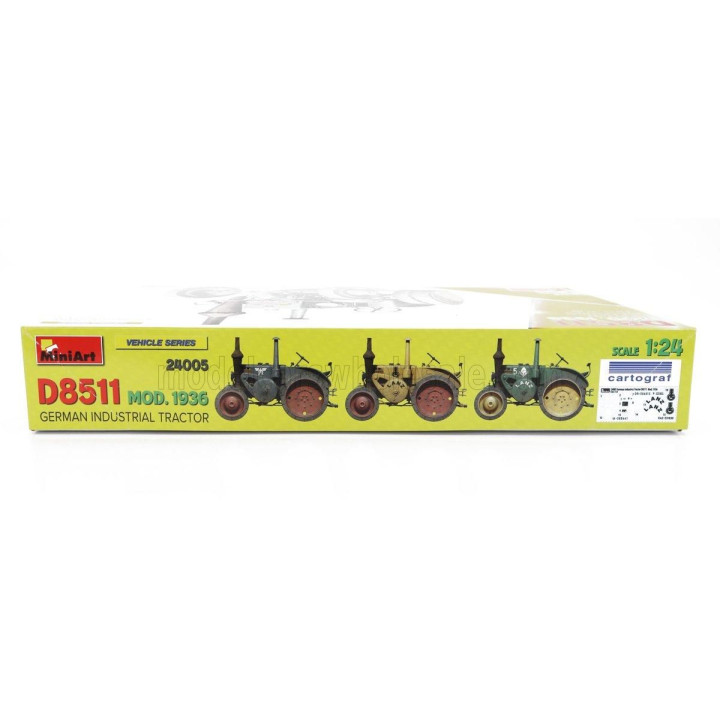 MINIART LANZ BULLDOG D8511 GERMAN INDUSTRIAL TRACTOR 1936 1/24
