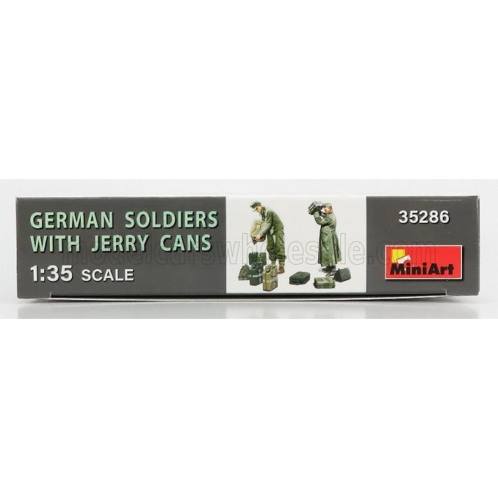MINIART FIGURES GERMAN SOLDIERS WITH JERRY CANS 1945 1/35
