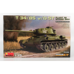 MINIART KAMPFPANZER T-34/85 TANK MILITARY SPRING 1944 1/35