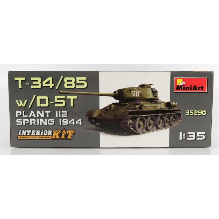 MINIART KAMPFPANZER T-34/85 TANK MILITARY SPRING 1944 1/35