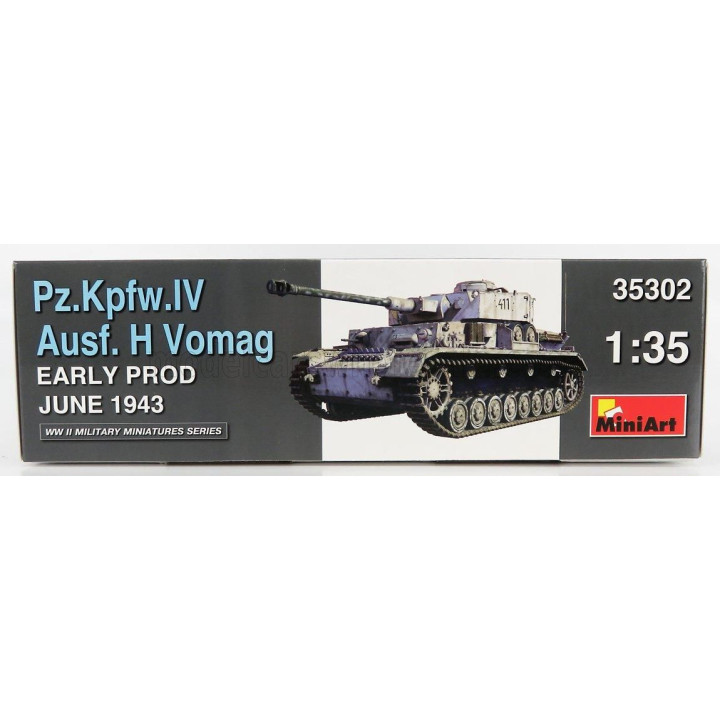 MINIART KRUPP H VOMAG MILITARY TANK JUNE 1943 1/35