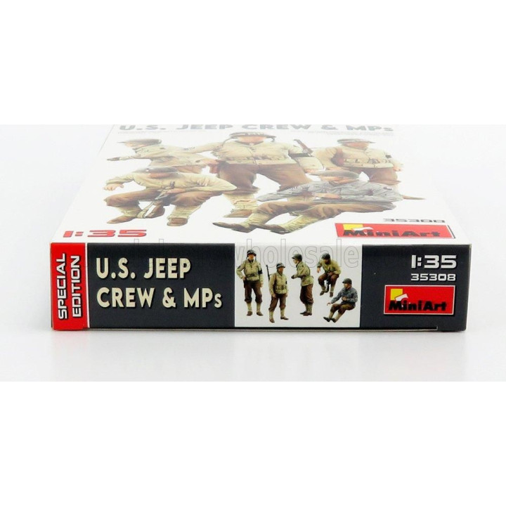 MINIART FIGURES SOLDATI - USA SOLDIERS MILITARY 1/35