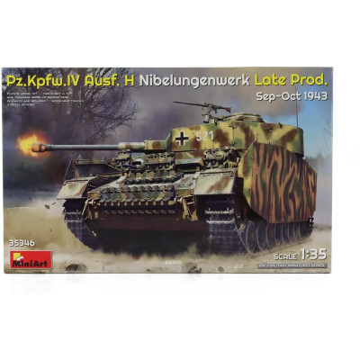 MINIART TANK P.KPFW.IV AUSF. H MILITARY NIBELUNGENWERK 1943 1/35