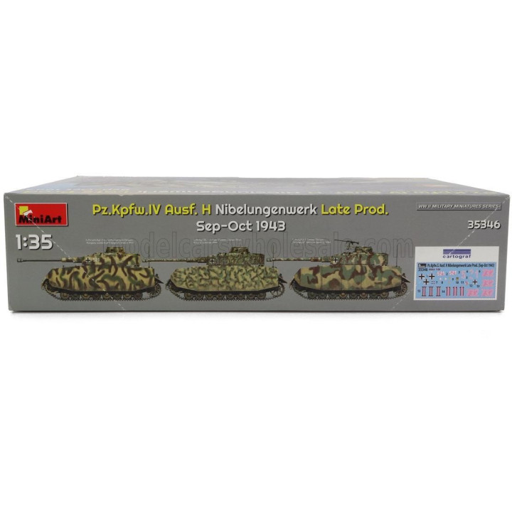 MINIART TANK P.KPFW.IV AUSF. H MILITARY NIBELUNGENWERK 1943 1/35