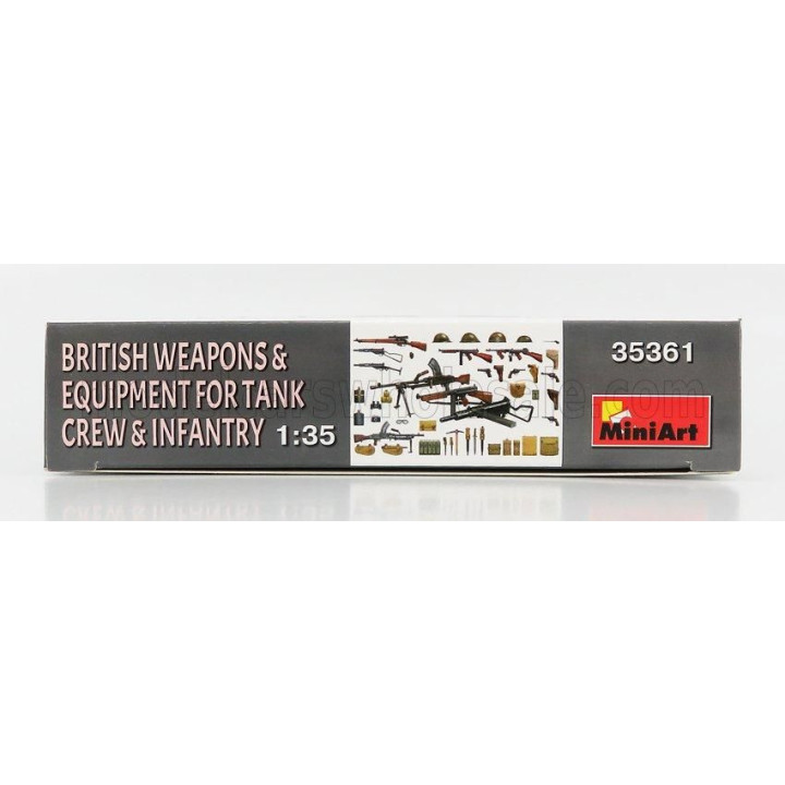 MINIART ACCESSORIES ARMI - BRITISH WEAPONS & EQUIPMENT FOR TANK CREW 1/35