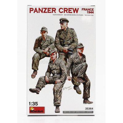 MINIART FIGURES SOLDIER PANZER CREW MILITARY 1944 1/35