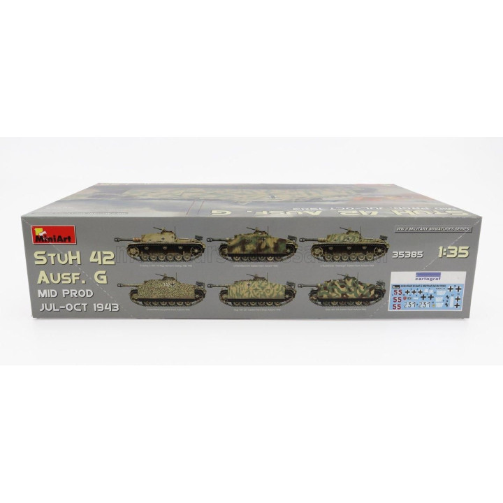 MINIART TANK STUH 42 AUSF.G MILITARY 1943 1/35