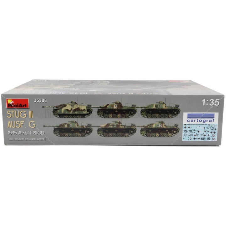 MINIART TANK STUG III AUSF. G MILITARY 1943 1/35
