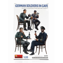 MINIART FIGURES GERMAN SOLDIER MILITARY IN CAFE 1944 1/35