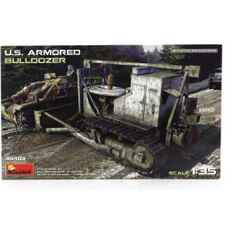 MINIART TANK BULLDOZER U.S. ARMORED MILITARY CINGOLATO 1945 1/35