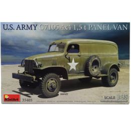 MINIART CHEVROLET G7105 4x4 TRUCK PANEL VAN MILITARY 1955 1/35