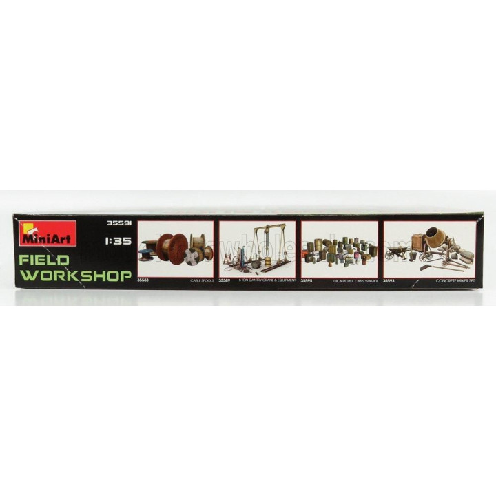 MINIART ACCESSORIES SET OFFICINA FIEL WORKSHOP 1/35