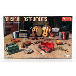 MINIART ACCESSORIES STRUMENTI MUSICALI - MUSICAL INSTRUMENTS 1/35