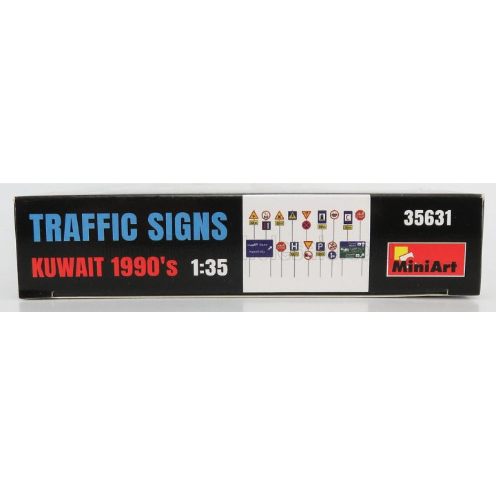 MINIART ACCESSORIES SEGNALI STRADALI - TRAFFIC SIGNS KUWAIT 1990 1/35