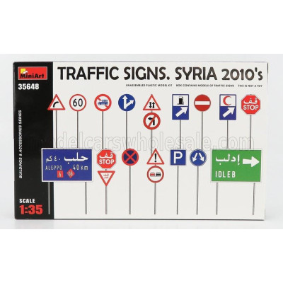 MINIART ACCESSORIES SEGNALI STRADALI - TRAFFIC SIGNS SYRIA 2010 1/35