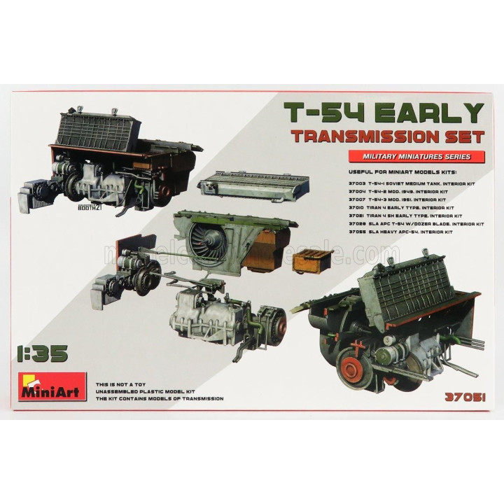 MINIART ACCESSORIES ENGINE TRANSMISSION SET 1/35