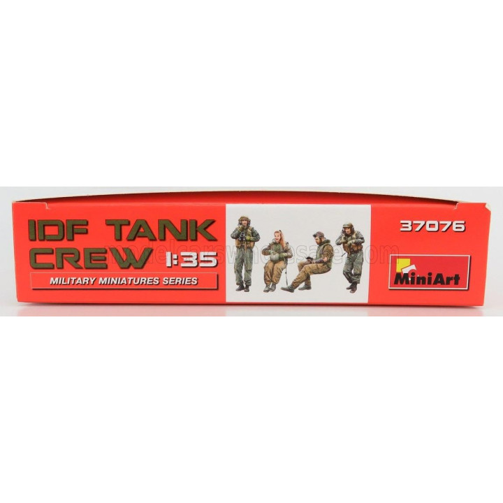 MINIART FIGURES SOLDATI - SOLDIERS MILITARY TANK CREW 1/35