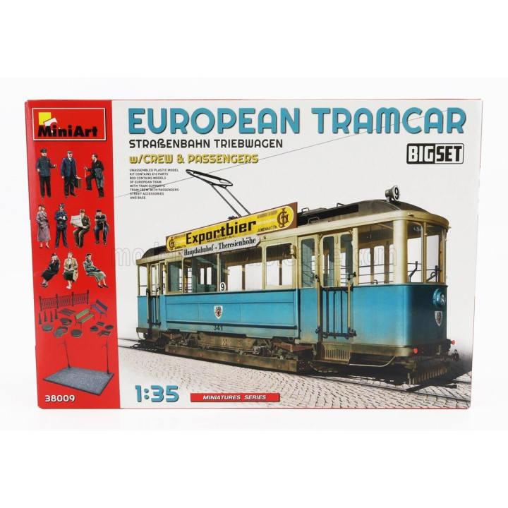 MINIART TRAM EUROPEAN TRAMCAR 1/35