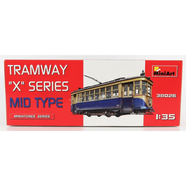 MINIART TATRA TRAM BUS X SERIES MID TYPE 1978 1/35