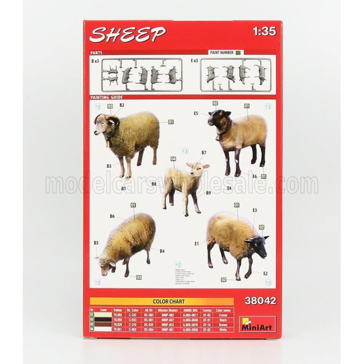 MINIART ACCESSORIES PECORE - SHEEPS 1/35