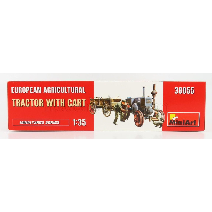 MINIART LANZ BULLDOG D8500 EUROPEAN AGRICULTURAL TRACTOR 1949 1/35