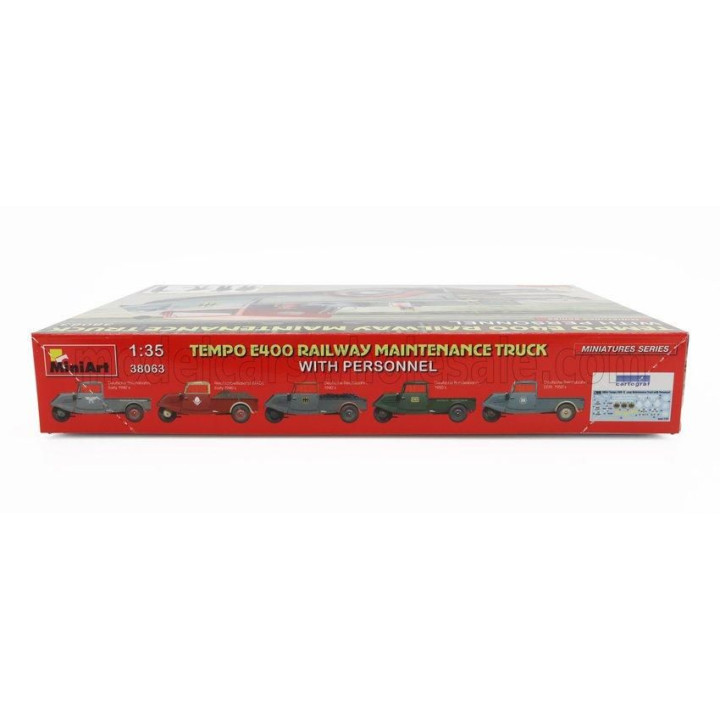 MINIART TEMPO E400 RAILWAY TRUCK 3-WHEELS 1962 1/35