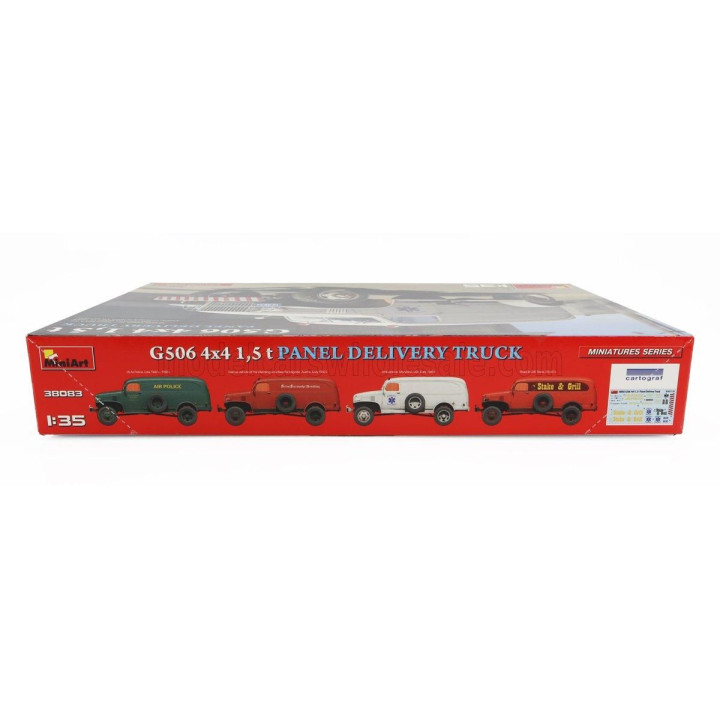 MINIART CHEVROLET G506 1.5t 4x4 PANEL DELIVERY TRUCK MEDICAL SERVICE AMBULANCE 1945 1/35