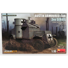 MINIART AUSTIN PATTERN MILITARY TANK GERMAN 1918 1/35