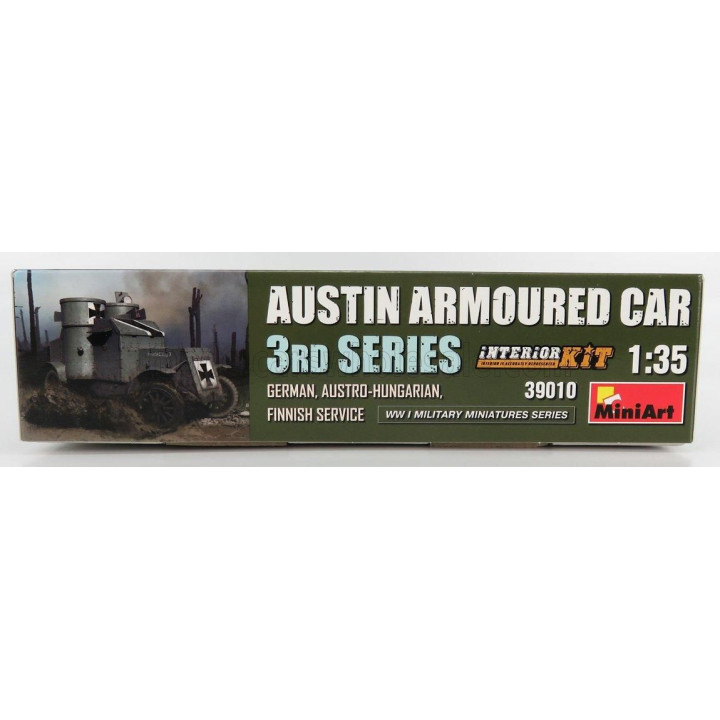 MINIART AUSTIN PATTERN MILITARY TANK GERMAN 1918 1/35