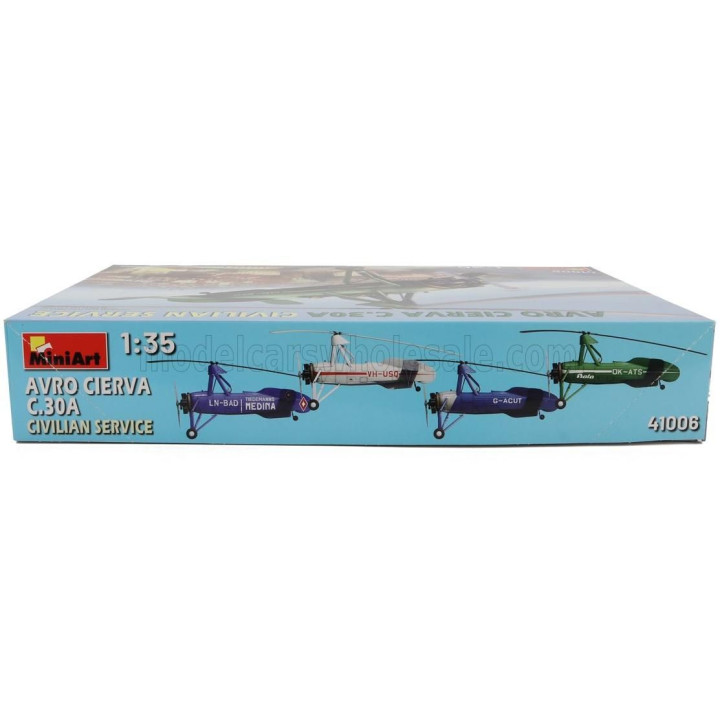 MINIART AVRO CIERVA C.30 AIRPLANE CIVILIAN SERVICE 1933 1/35