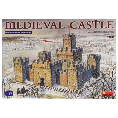 MINIART ACCESSORIES MEDIEVAL CASTLE 1/72