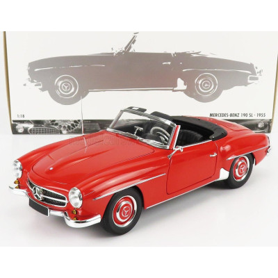 MINICHAMPS MERCEDES BENZ SL-CLASS 190SL (W121) SPIDER 1955 - RED 1/18