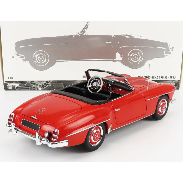 MINICHAMPS MERCEDES BENZ SL-CLASS 190SL (W121) SPIDER 1955 - RED 1/18