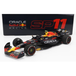 MINICHAMPS RED BULL F1  RB19 TEAM ORACLE RED BULL RACING N 11 SEASON 2023 SERGIO PEREZ - MATT BLUE 1/18