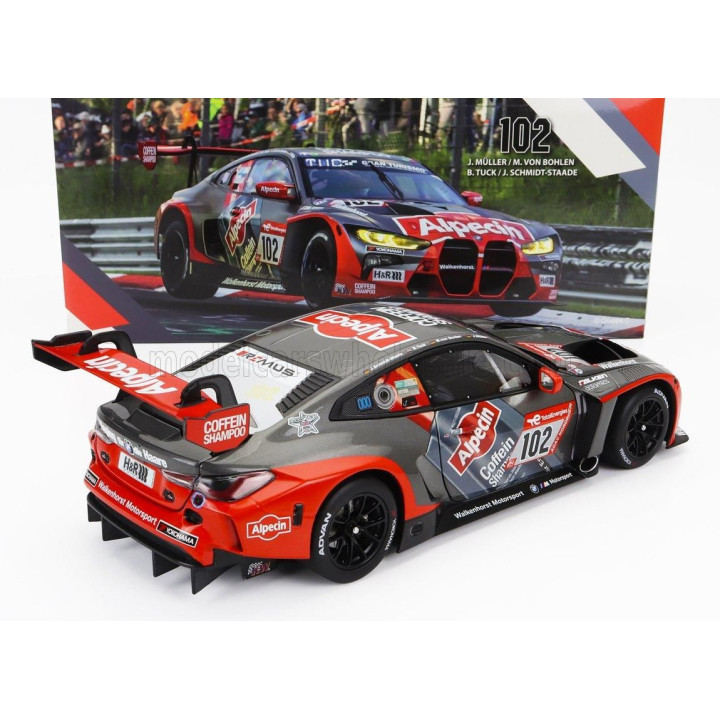 MINICHAMPS BMW 4-SERIES M4 GT3 TEAM WALKENHORST MOTORSPORT N 102 24h NURBURGRING 2022 JORG MULLER - MARIO VON BOHLEN - BEN TUCK 