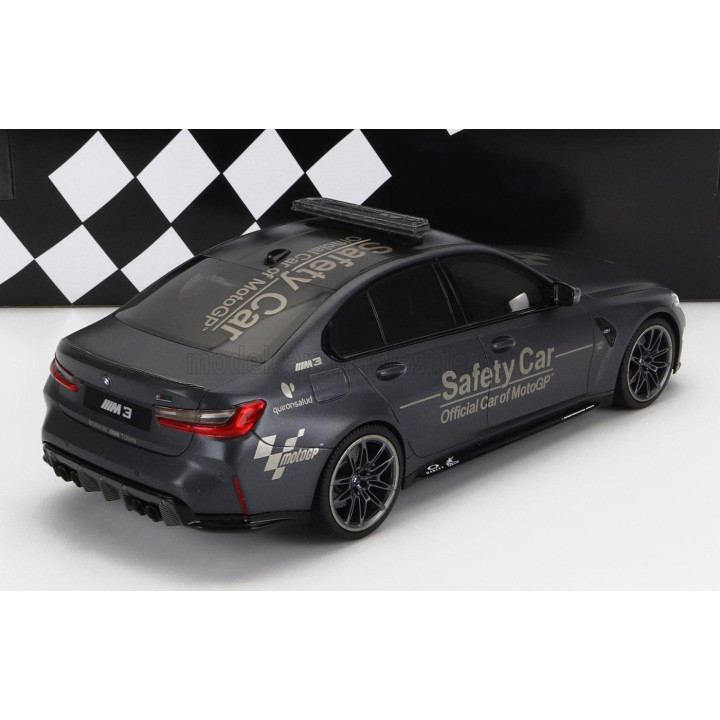 MINICHAMPS BMW 3-SERIES M3 (G80) SAFETY CAR MOTOGP SEASON 2020 - GREY 1/18