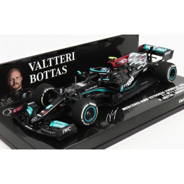 MINICHAMPS MERCEDES GP F1  W12 MERCEDES M12 EQ POWER+ TEAM AMG PETRONAS MOTORSPORT FORMULA ONE N 77 3rd BAHRAIN GP 2021 VALTTERI