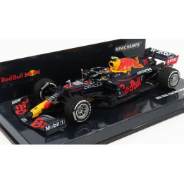 MINICHAMPS RED BULL F1  RB16B HONDA RA620H TEAM ASTON MARTIN N 11 MONACO GP 2021 SERGIO PEREZ - MATT BLUE YELLOW RED 1/43