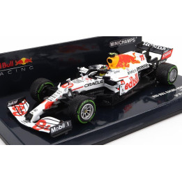 MINICHAMPS RED BULL F1  RB16B HONDA RA620H TEAM ASTON MARTIN N 11 3rd TURKISH GP 2021 SERGIO PEREZ - WHITE RED 1/43