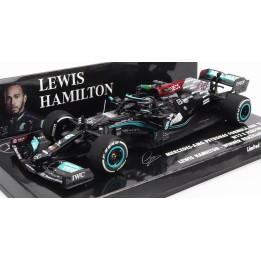 MINICHAMPS MERCEDES GP F1  W12 MERCEDES M12 EQ POWER+ TEAM AMG PETRONAS MOTORSPORT FORMULA ONE N 44 WINNER BRAZILIAN GP (WITH FL