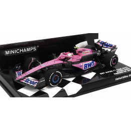 MINICHAMPS ALPINE F1  A523 TEAM BWT ALPINE N 10 SEASON 2023 PIERRE GASLY - BLUE PINK 1/43