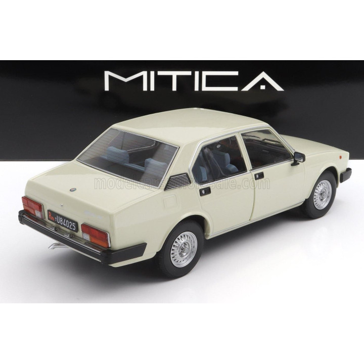MITICA DIECAST ALFA ROMEO ALFETTA BERLINA 2000L 1978 - IVORY 103 1/18
