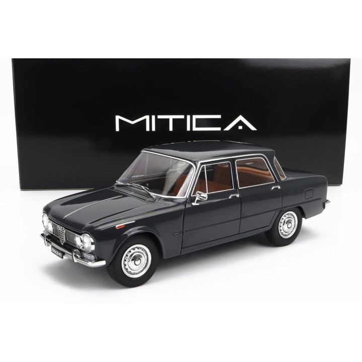MITICA DIECAST ALFA ROMEO GIULIA 1.6 Ti 1962 - GRIGIO GRAFITE - GREY 1/18