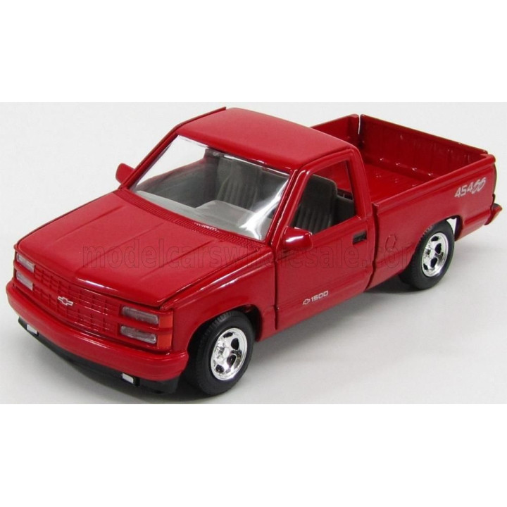 MOTOR MAX CHEVROLET 1500 454SS PICK-UP 1992 - RED 1/24