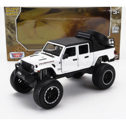 MOTOR MAX JEEP GLADIATOR PICK-UP RUBICON 2021 - WHITE 1/27