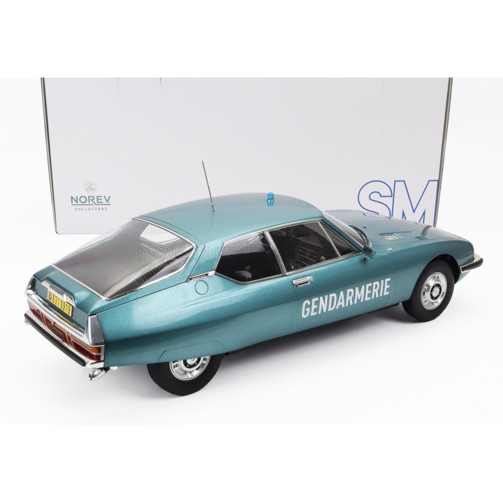 NOREV CITROEN SM MASERATI GENDARMERIE 1973 - LIGHT BLUE 1/12