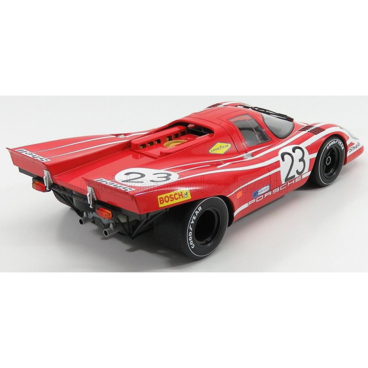 NOREV PORSCHE 917K TEAM SALZBURG N 23 WINNER 24h LE MANS 1970 H.HERRMANN - R.ATTWOOD - RED WHITE 1/12