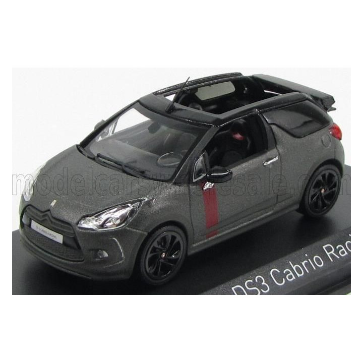 NOREV CITROEN DS3 CABRIOLET RACING 2014 - MATT GREY 1/43